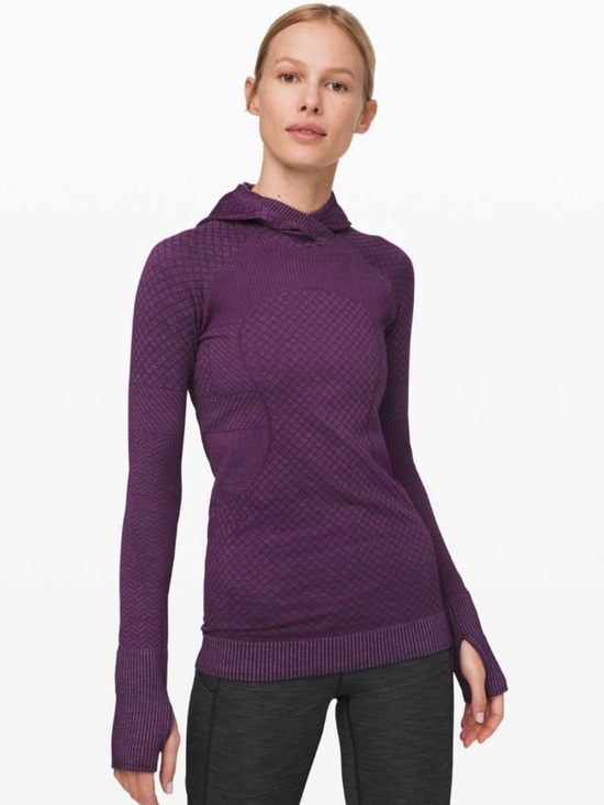 lululemon athletica Tops - Lululemon Rest Less Hoodie *Patchwork
Galactic Grape / Silver Lilac